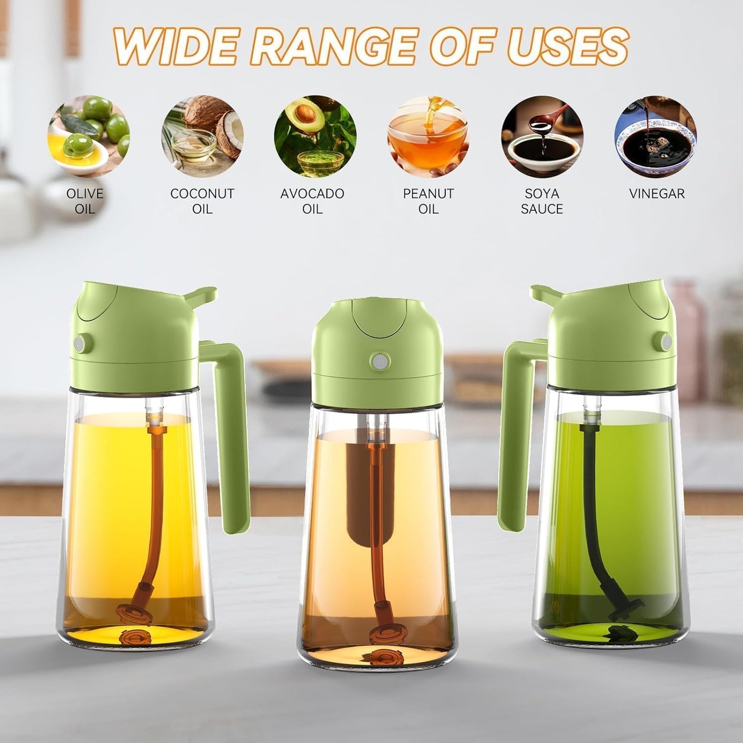 ainuuk™ Oil Dispenser For Kitchen