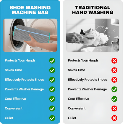 Clenzi™ Laundry Shoe Bag | Shoe Washing Machine Bag